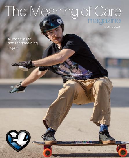 Spring 2023 cover of The Meaning of Care Magazine
