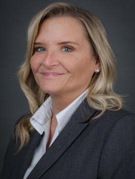 Headshot of Tammy Deemer, RN-BC, LNHA, administrator for Dunklau Gardens in Fremont Nebraska.