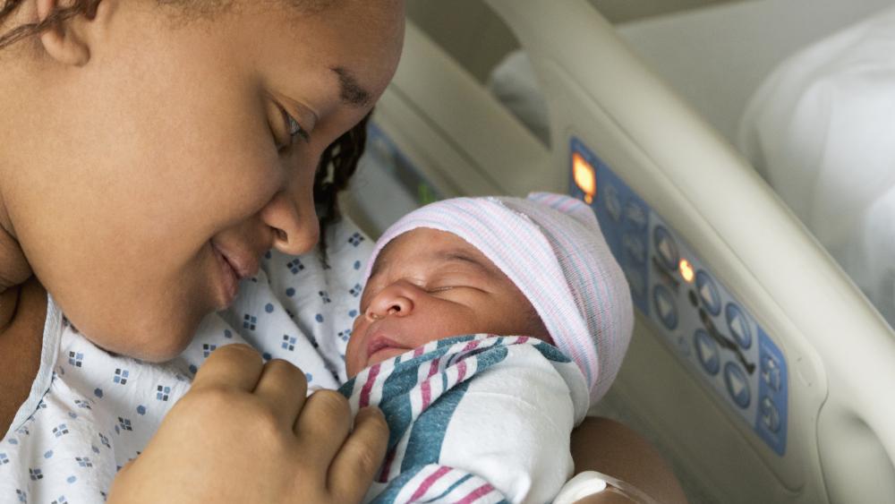 Newborn at hospital