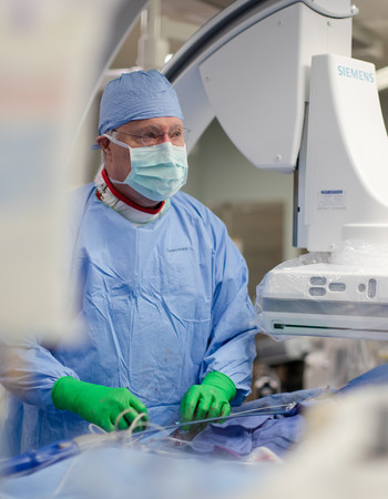 Dr. Robert Hibbard performs TAVR procedure