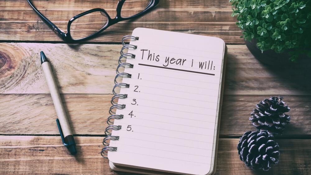New Year's resolutions