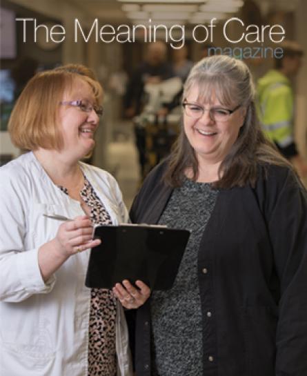 The Meaning Of Care Magazine Cover Spring 2018