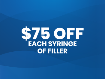 $75 off each syringe of filler
