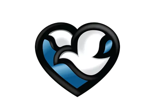 Methodist heart and dove logo