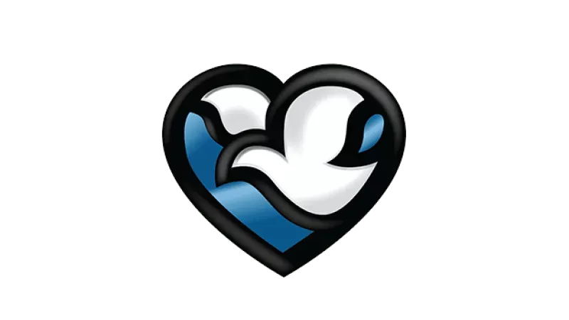Methodist heart and dove logo