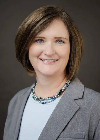 Portrait of Maureen Hiatt, Vice President of Marketing for Methodist Health System