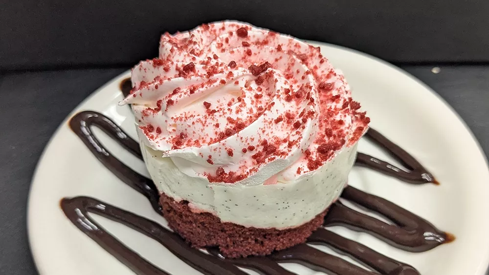 Red velvet cupcake for hospital celebrations