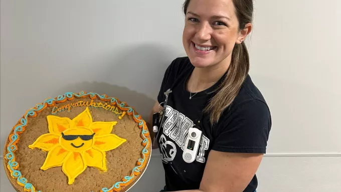 Jen York awarded SHINE Award